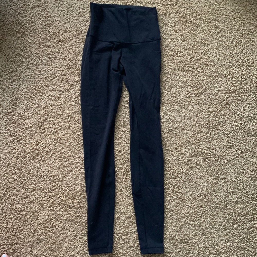 Long Lululemon black leggings